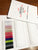 Stiff Tulle Color Charts / Samples Swatch Card